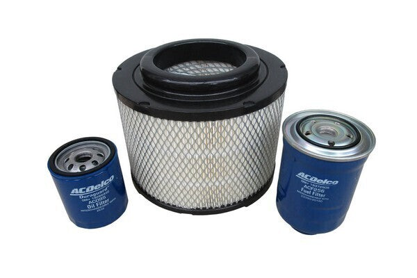 Service Filter Kit Oil Air Fuel ACK9 AcDelco For Ford Ranger PJ Cab Chassis TDdi 4x4 3.0LTD - WEAT