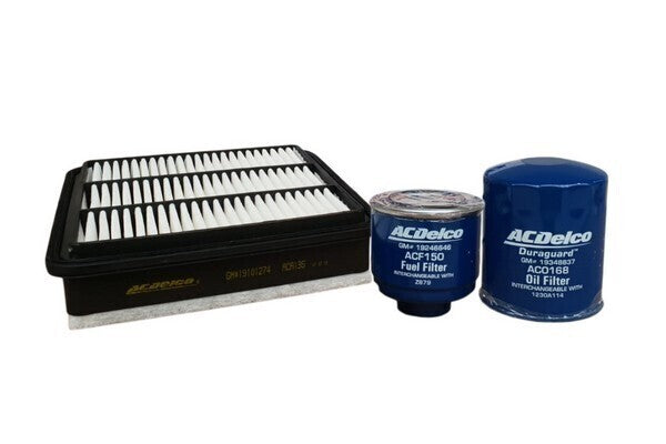 Service Filter Kit Oil Air Fuel Cabin ACK10 AcDelco For Mitsubishi Challenger PB,PC SUV DI-D 2.5LTD - 4D56 HP