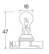 Bulb, reverse light Acdelco ACPS19W