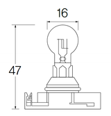 Bulb, fog light Acdelco ACPSX24W