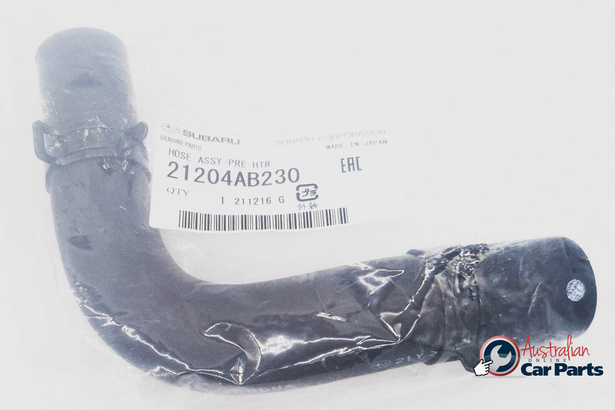 Engine Coolant Hose Assy-Pre Htr 21204AB230 for Subaru Forester Impreza Legacy Outback