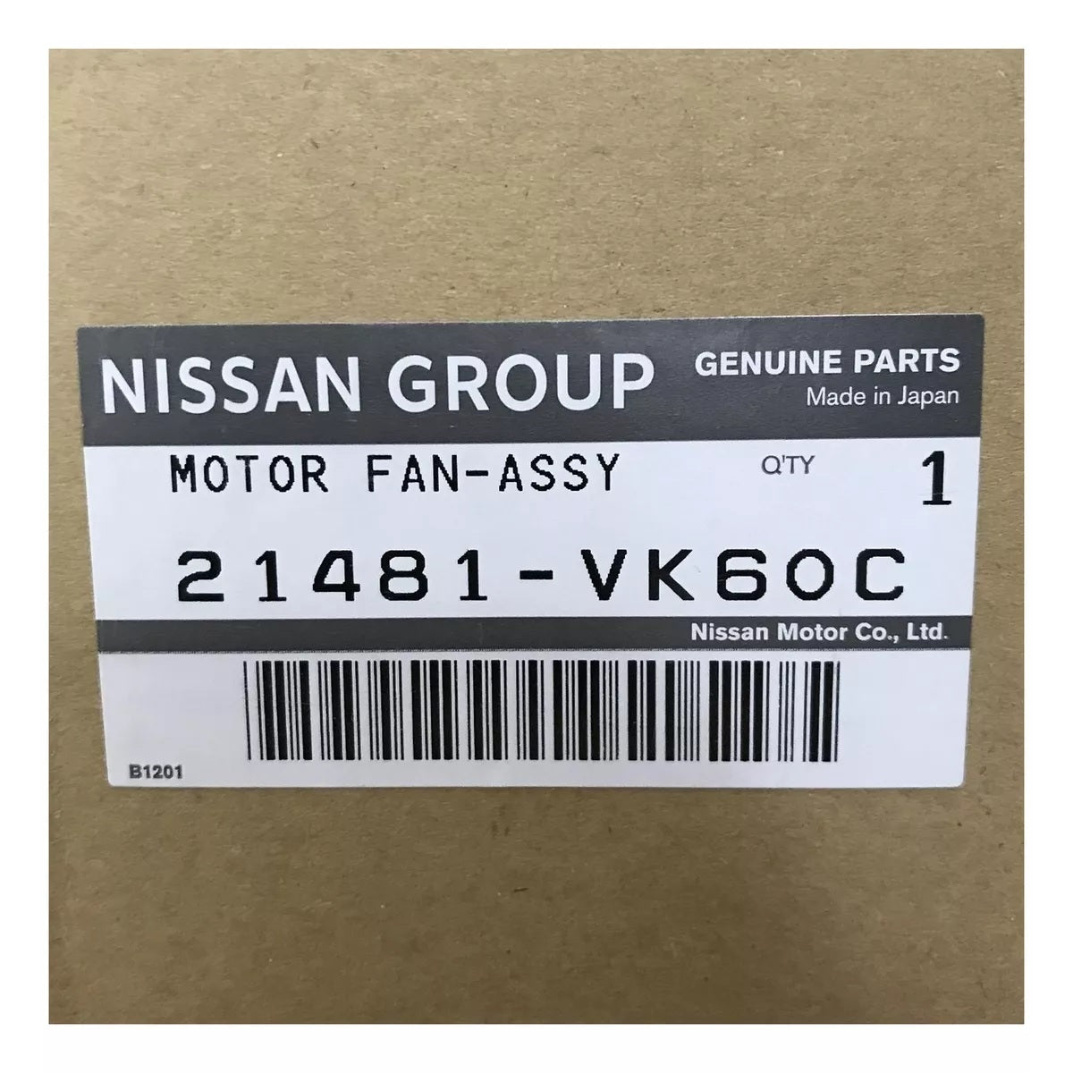 Motor Fan Assembly- 21481-VK60C for Nissan