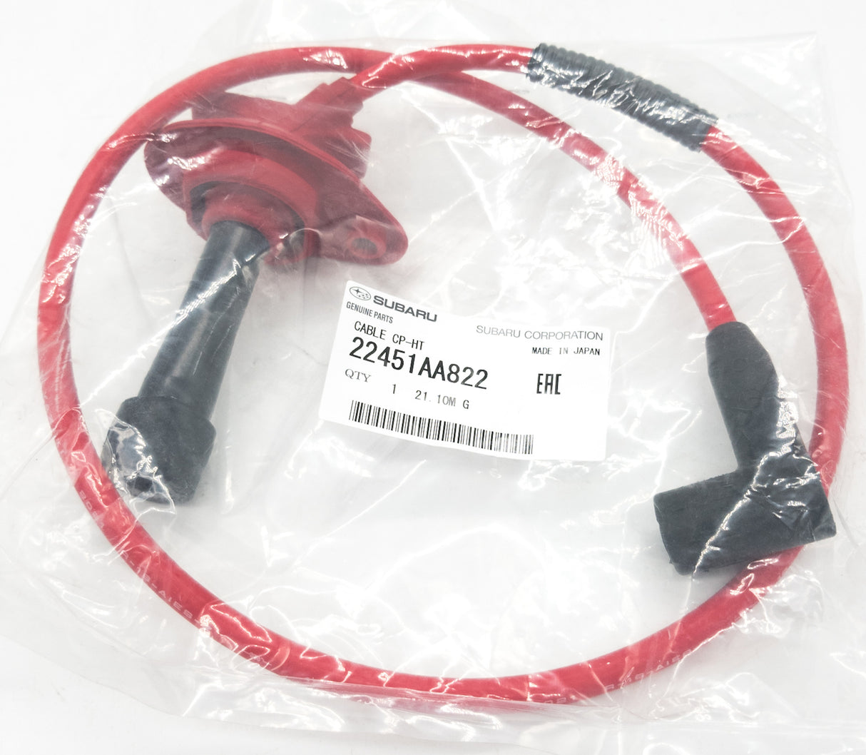 Spark Plug Ignition Lead  # 2 & 4 22452AA682 for Subaru Impreza