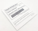 Memory Card Map 25920-LCN2K3AU for Nissan Genuine