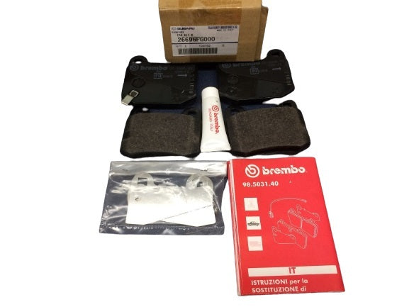 Pad Kit R 26696FG000 for Subaru