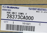 Hub Unit Complete F 28373CA000 for Subaru