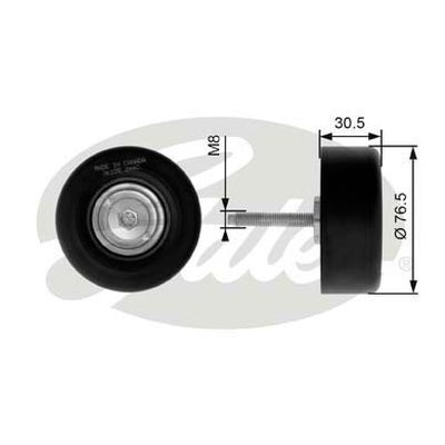 Idler Pulley Gates Micro V-belt 36198 For Ford Escape Mondeo