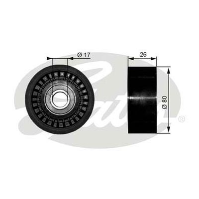 Pulley Gates 36375 for CHRYSLER JEEP MERCEDES-BENZ