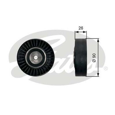 Idler Pulley Gates 36461 For VW CRAFTER 30-50 2006-2013 Diesel 2E 2F 2.5L