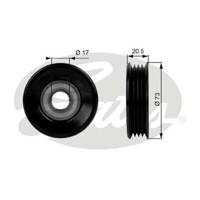 Drive Align Idler Pulley Gates 38030 For HONDA SUBARU