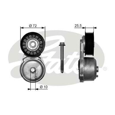 Tensioner Gates 38103 for GMC Sierra 1500 4.3L 1998-2004