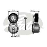 Tensioner Gates 38103 for GMC Sierra 1500 4.3L 1998-2004