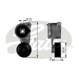 Tensioner - Idler Drive Belt Gates 38118 for Hummer 6.5L Camaro 5.0L