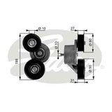 Micro V-belt Gates 38167