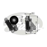Tensioner Gates 38238