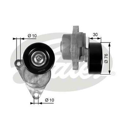 Tensioner Gates 38376