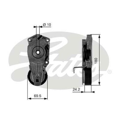 Tensioner Gates 38405