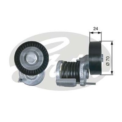 Tensioner Gates 38427 for VW Passat Jetta Tiguan Caddy Polo Transporter 2.0L Diesel Audi A3 A6