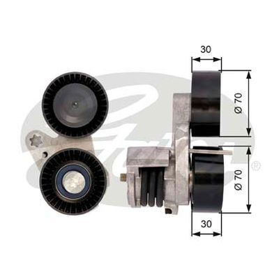 Tensioner Gates 39114