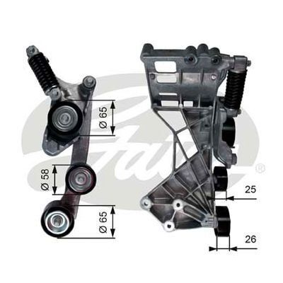 Tensioner Gates 39136