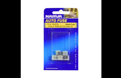 20 Amp Micro 2 Blade Fuse Narva 52420BL