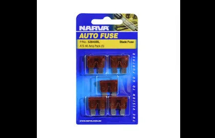 Blade Af40 Amp Bl Pk 5 Narva 52840BL