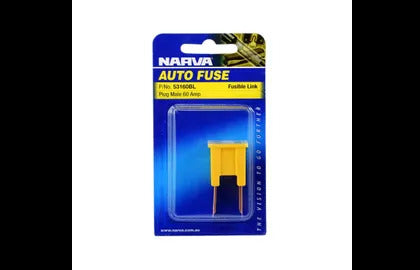 Plug Male 60 Amp  Bl.Pk.(1) Narva 53160BL