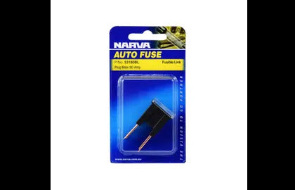 Plug Male 80 Amp  Bl.Pk.(1) Narva 53180BL