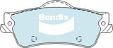Brake Disc Pad Set Rear Bendix DB1766 ULT+ For HOLDEN CALAIS CAPRICE COMMODORE STATESMAN