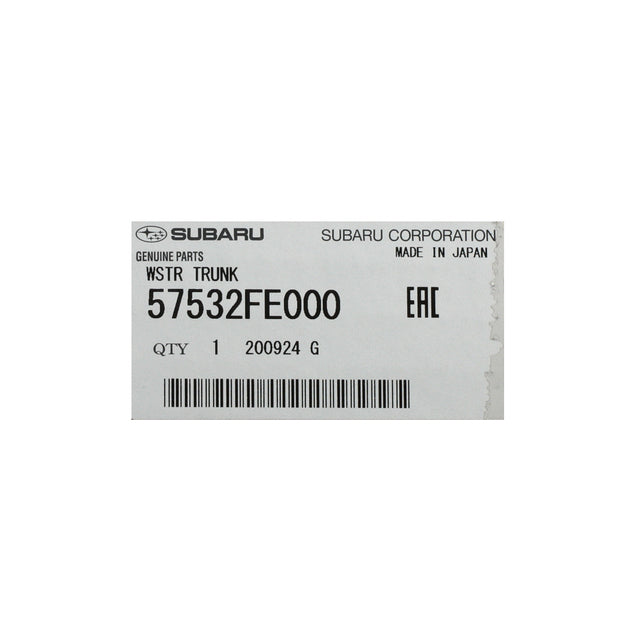 Weatherstrip Trunk Boot Seal 57532FE000 for Subaru Impreza