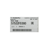 Weatherstrip Trunk Boot Seal 57532FE000 for Subaru Impreza
