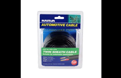 Cab T/Cr 6Mm 50A 30M Red/Blck Narva 5826-30TW