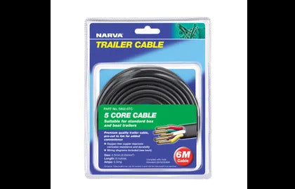 Cab Trailer 5 Core 2.5Mm 5A 6M Narva 5852-6TC