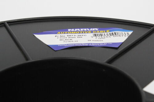 Cable Trailer 7Core 3Mm 10A 30M Narva 5873-30TC