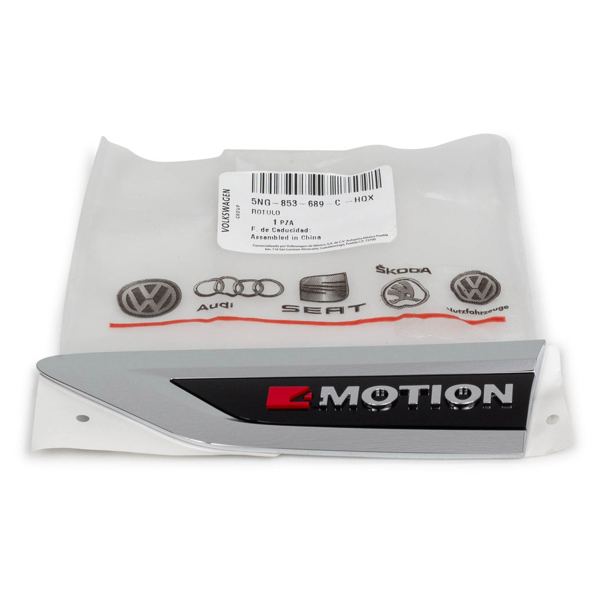 Name Plate 5NG853689CHQX for Volkswagen