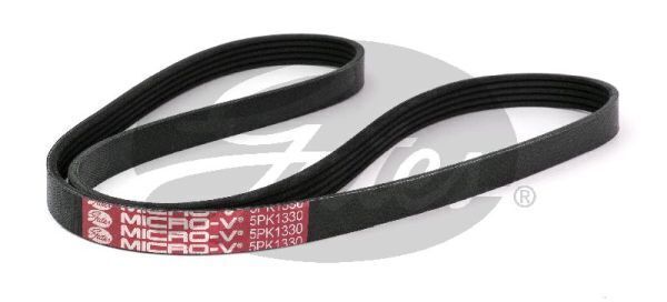 Micro V-Fan Drive Belt Gates 5PK1330 For  MITSUBISHI LANCER CC 1.6L CE 1.8L CECJA 1.8L