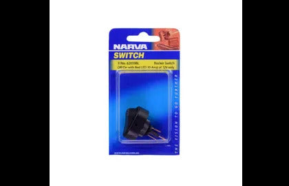 Swtch Rock 30A Spst 12V Red Bl Narva 62059BL