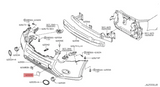 Cover - Front Bumper Bracket 622A0-3UB0H for Nissan X-Trail T31 Tow Hook Cover