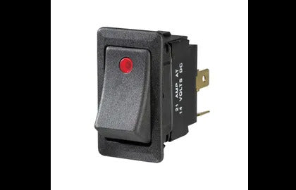 Off/On H/D Rocker Sw Red Led 1 Narva 63047BL