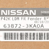 Moulding-Front Fender Rh 63872-3KA0A for Nissan