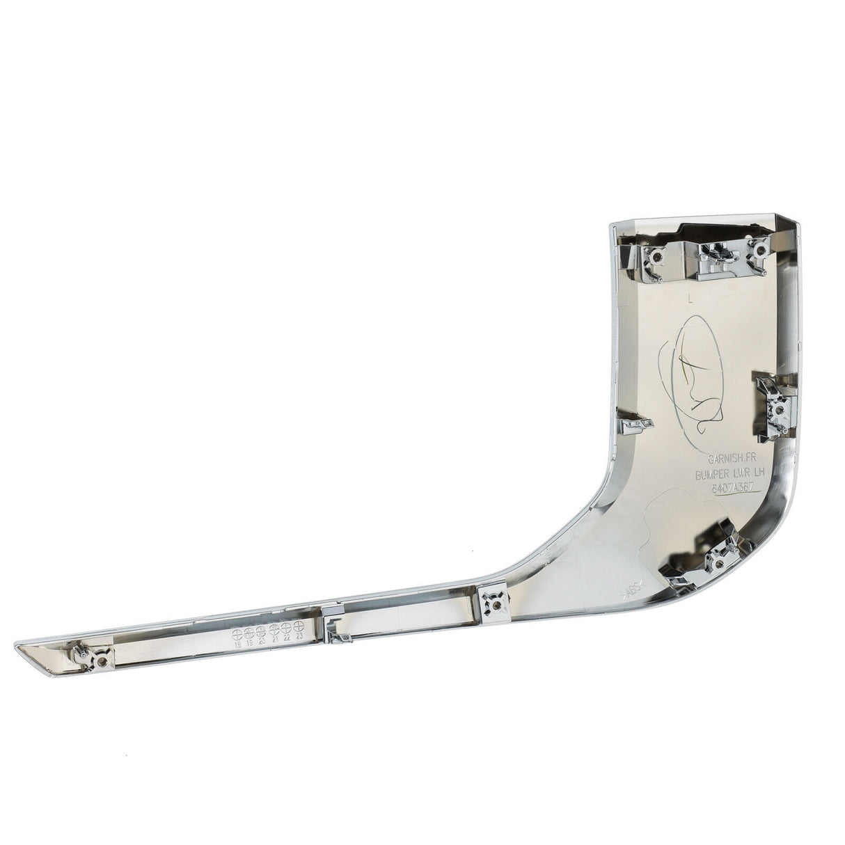 Garnish Front Bumper Side 6407A367 for Mitsubishi