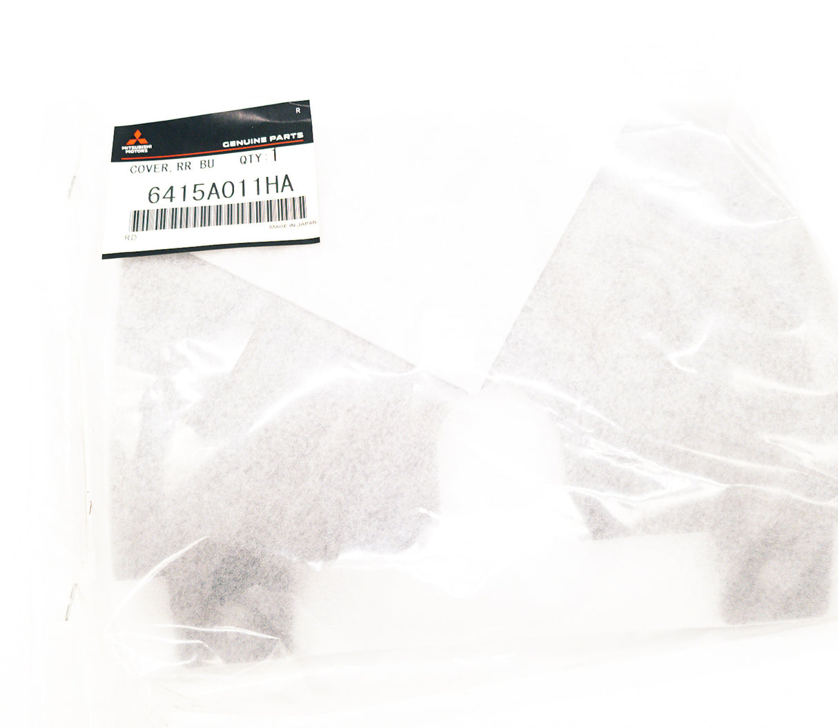 Tow Cover Rear Bumper Under D-Gray 6415A011HA for Mitsubishi Evo 9