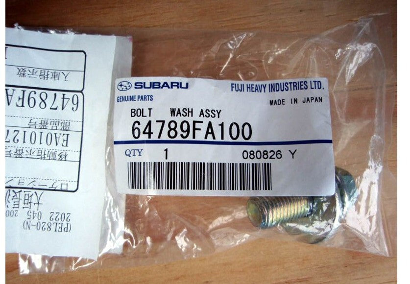 BOLT & WASH ASSY for Subaru 64789FA100