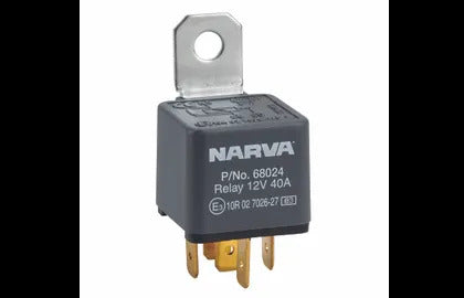 Relay 12V 5Pin 30A Bl Pack (1) Narva 68024BL