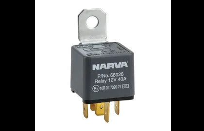 Relay 12V 5Pin 40A (R) Bl (1) Narva 68028BL