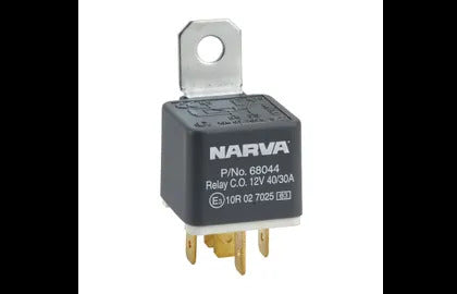 Relay 12V 5Pin 40/30A (R) Bl Narva 68044BL