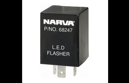 Elec. Flasher 12V 3Pin Led T2 Narva 68247BL