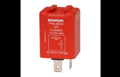 Elec Flasher 12V 2 Pin Led Bl Narva 68249BL