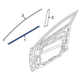 Door Mould - Belt waist LH Front outer 82210G3000 for Hyundai i30N