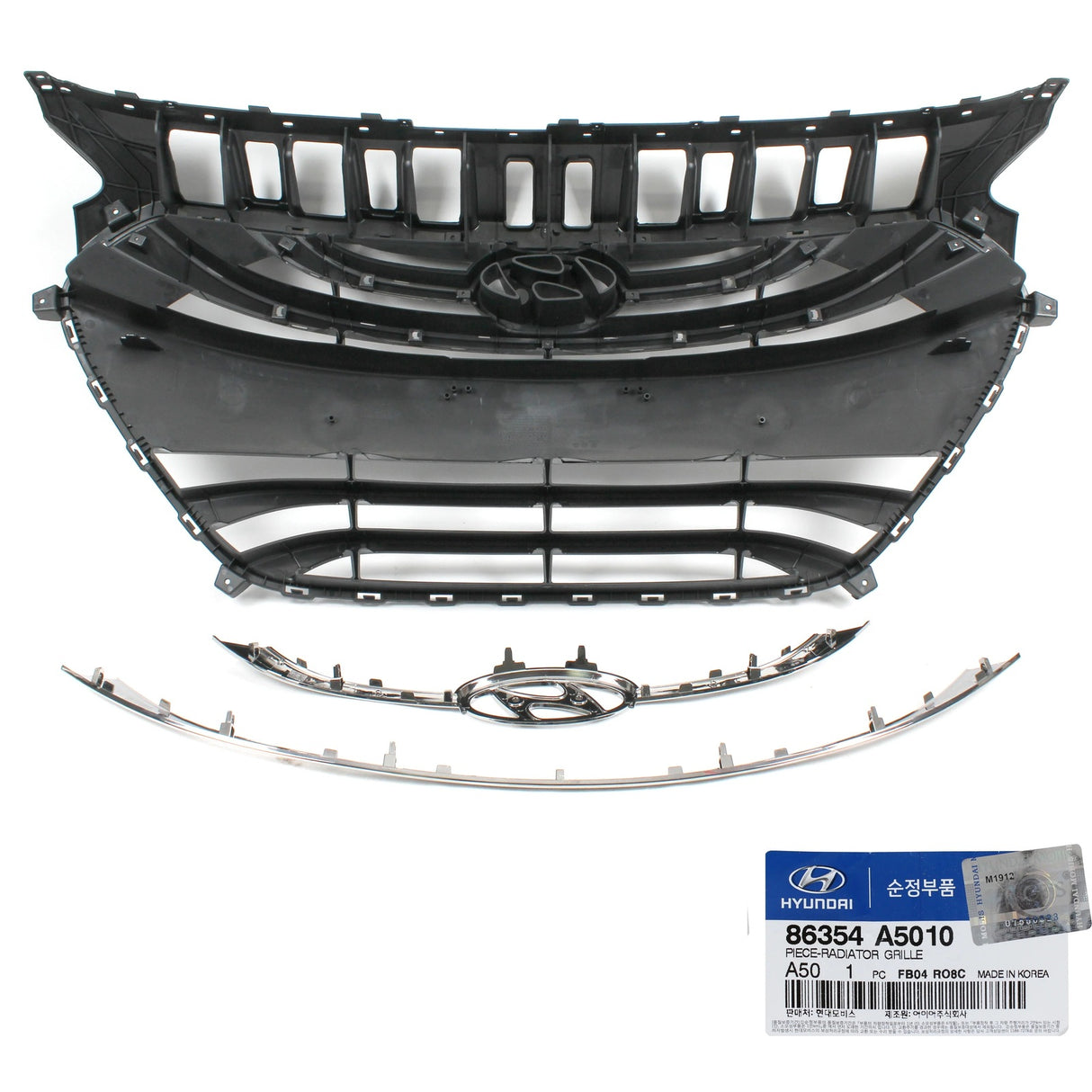 Grille-Radiator 86351A5010 for Hyundai